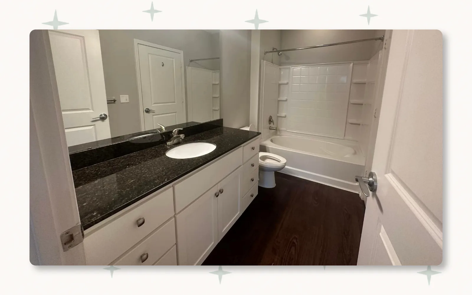 Move-in bathroom clean completed by Tidy KC