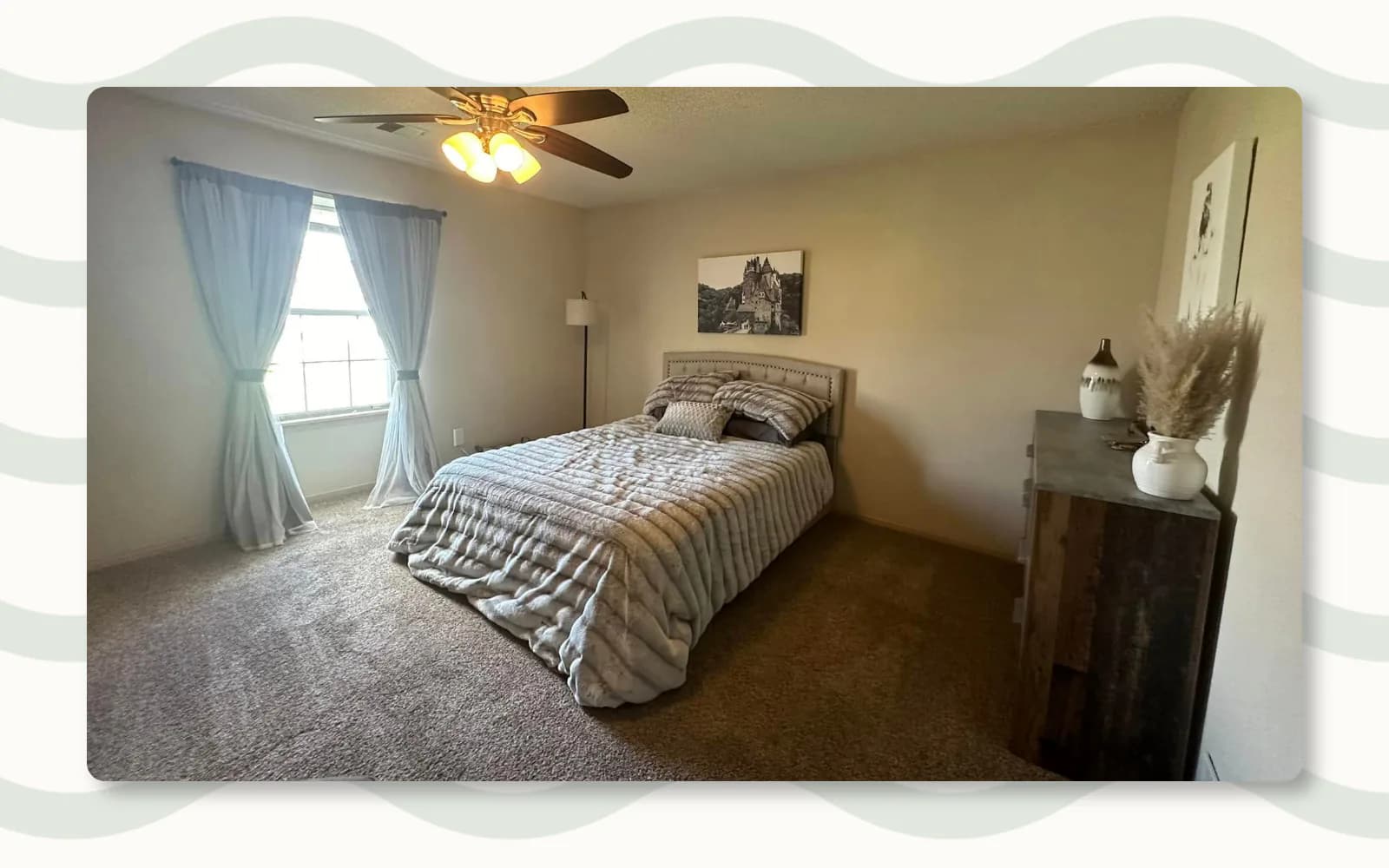Residential bedroom reset completed by Tidy KC
