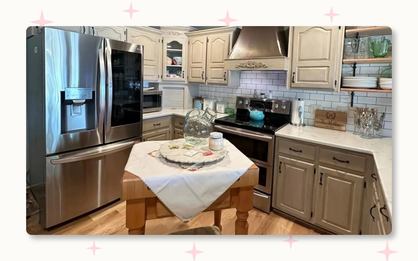Residential dark-cabinet kitchen cleaning completed by Tidy KC